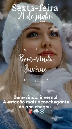bem vindo inverno