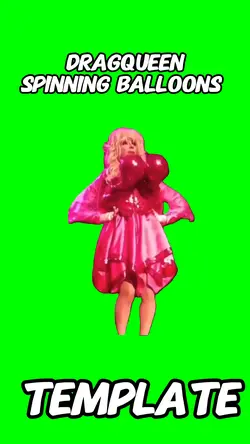 Dragqueen spinning 