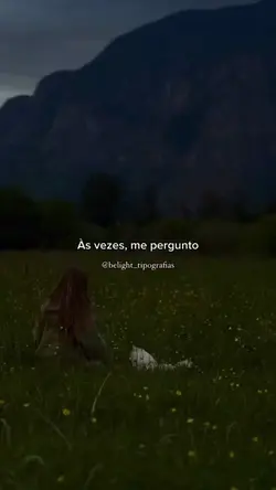 as vezes eu penso 