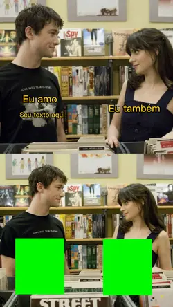 Eu amo/ eu também 