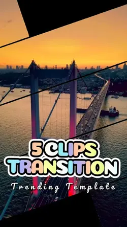 5 Clips template 