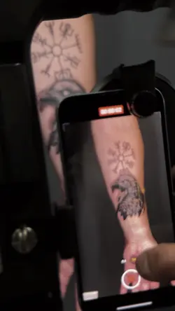 Raven tattoo