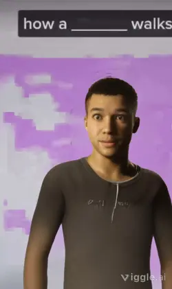 how a creeper walks