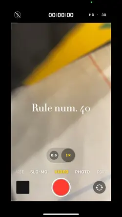 Rule number 40