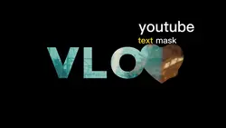 Text mask intro