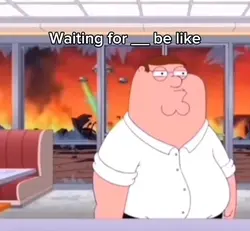 Peter waiting