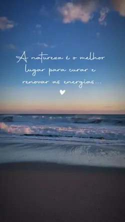 A natureza cura