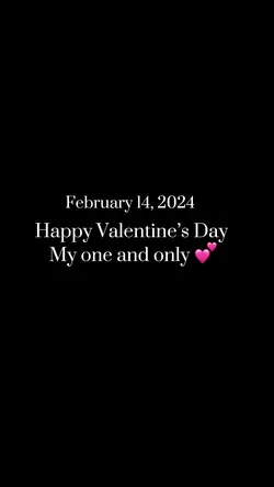 Happy Valentine’s 💕