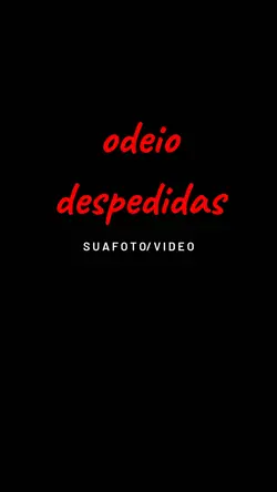 despedidas...