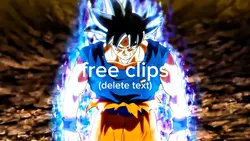 free clips of goku