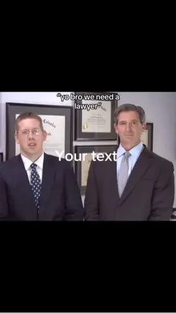 Outdoor lawyer