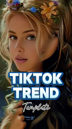TikTok trend templat
