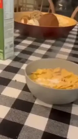 Hot cereal soup