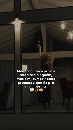 Meu foco agora