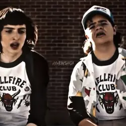 mike and dustin