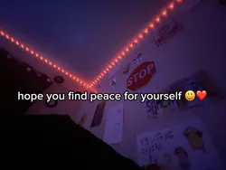 Hope you find peace