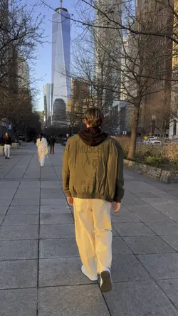 Walking in the city 