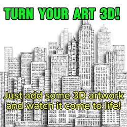 Turn your art 3D