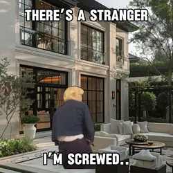 A stranger…