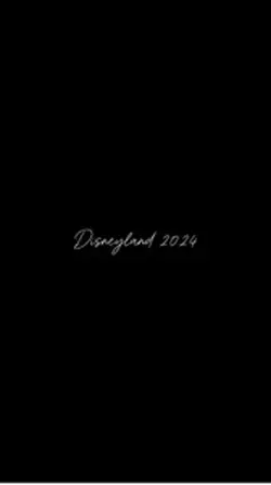 Disneyland recap
