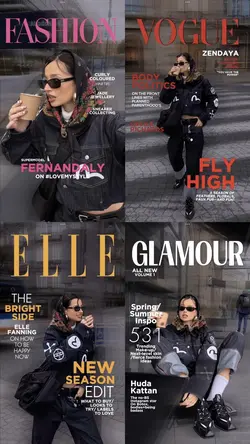 4 Magazine Template