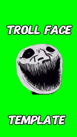 Troll Face Template 