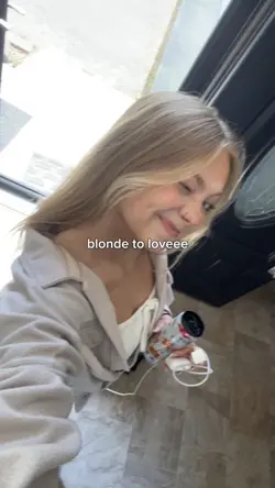 blonde to loveee