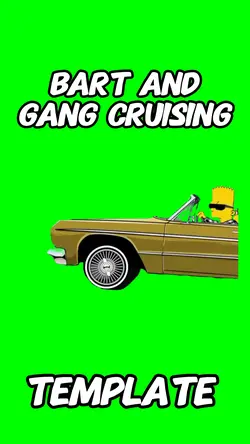 Bart and gang cruise