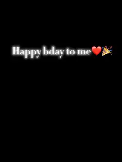 It’s my birthday! 🎉