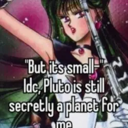 Pluto  and Chibusa! 