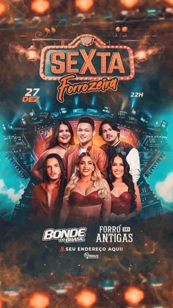 Divulgação de show