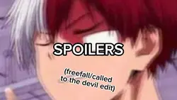 SPOILERS freefall