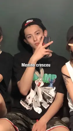 Menino cresceu