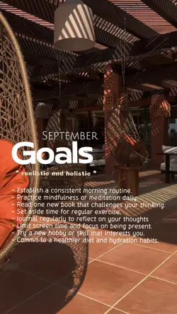 September Goals