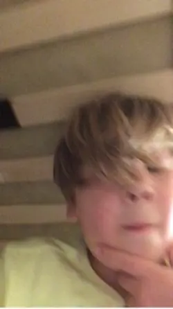 Trying water and gum