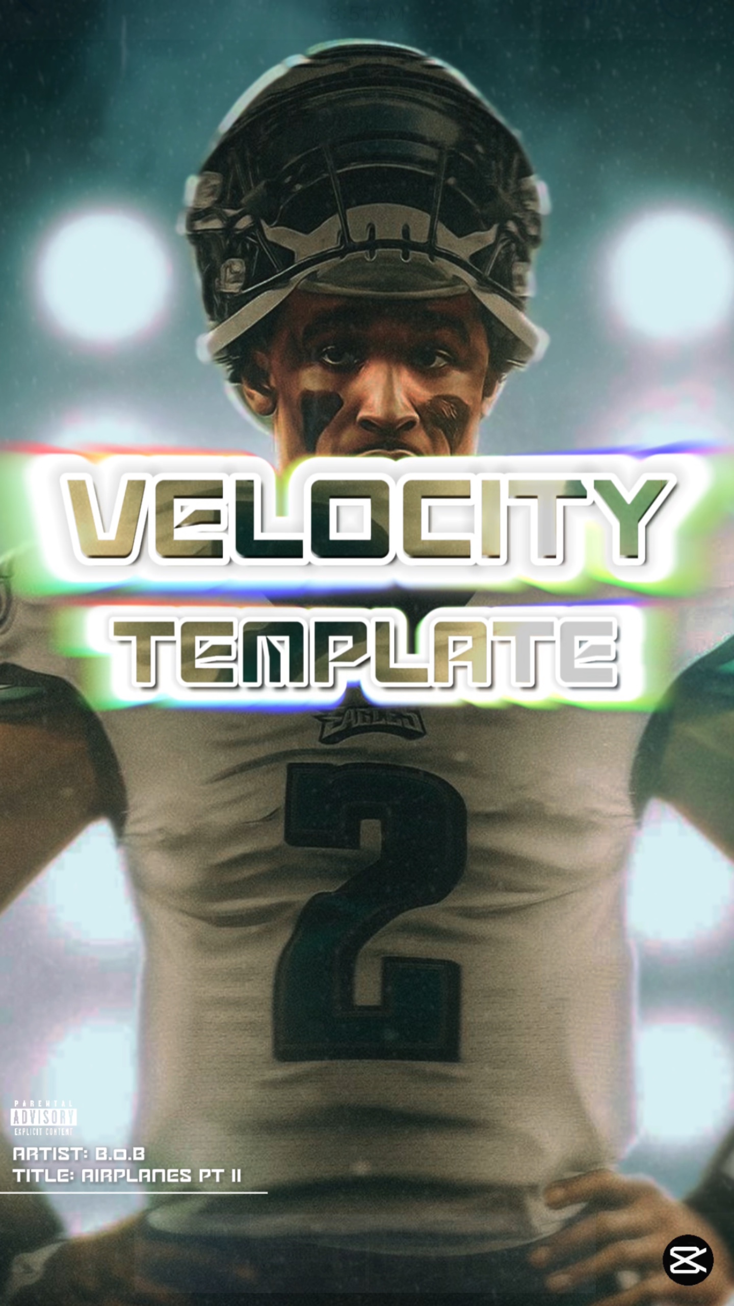 capcut template cover