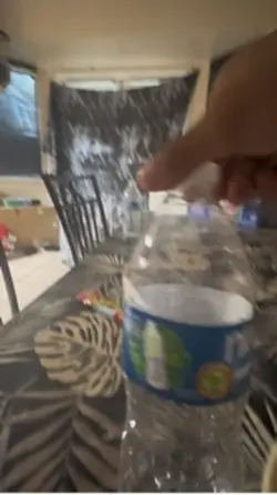 Water bottle flip