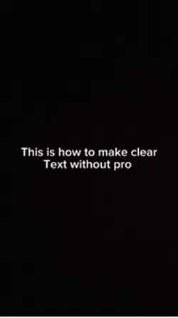 Clear text for free🔥