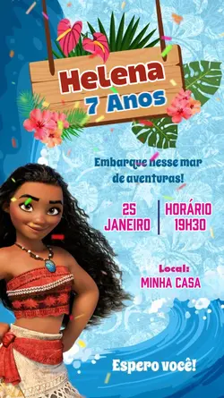 convite moana 