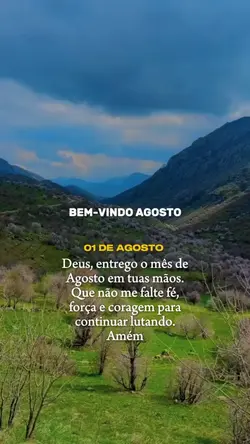 Seja bem-vindo agost
