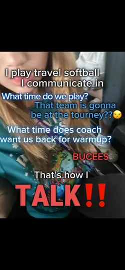 That’s how I talk‼️🥎