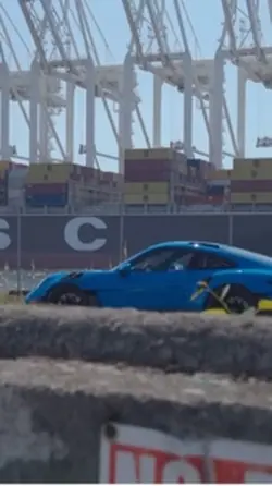 Blue Car Edit