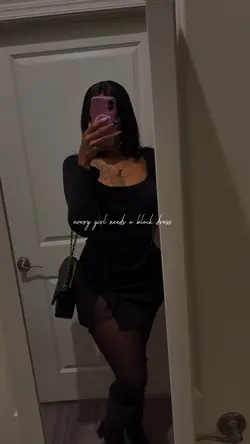 Black dress