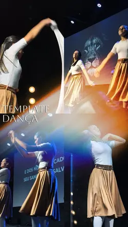 Template dança❤️