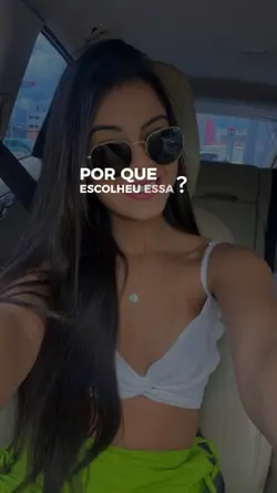 Porque escolheu está