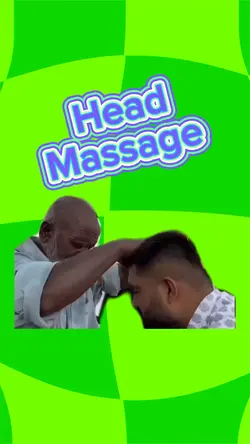 Head massage 