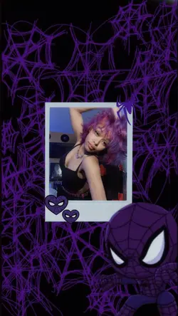 Spiderman purple