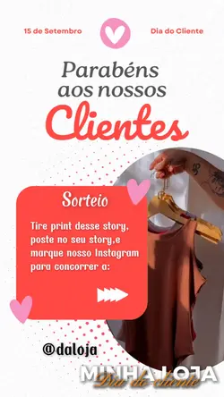 Dia do cliente-Sorte