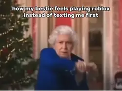queen liz dancing