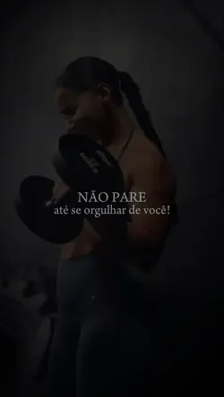 Não pare.